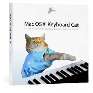 Mac OS X Keyboard Cat